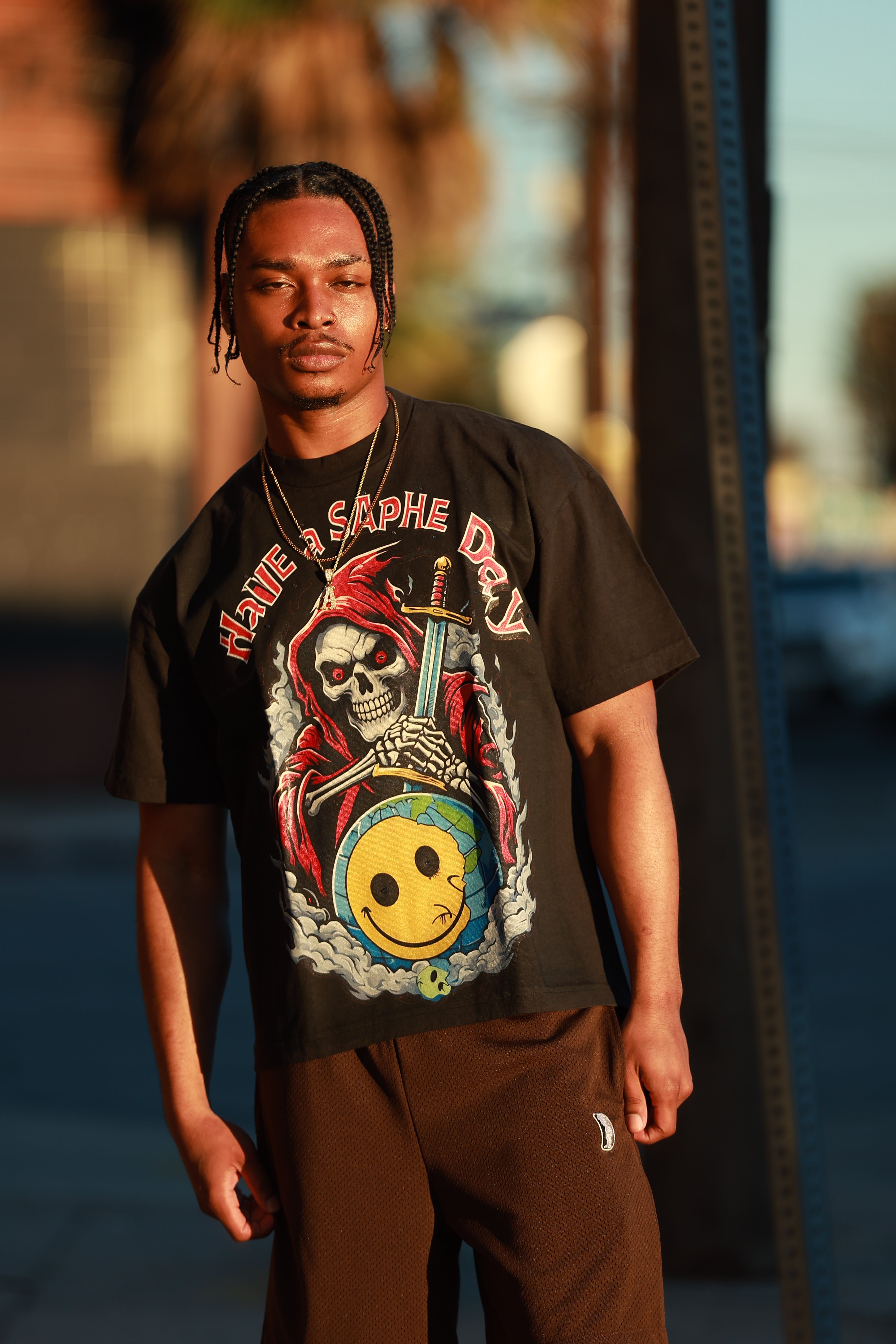 SAPHE Day Graphic Tee - Stylish & Eco-Friendly Fashion