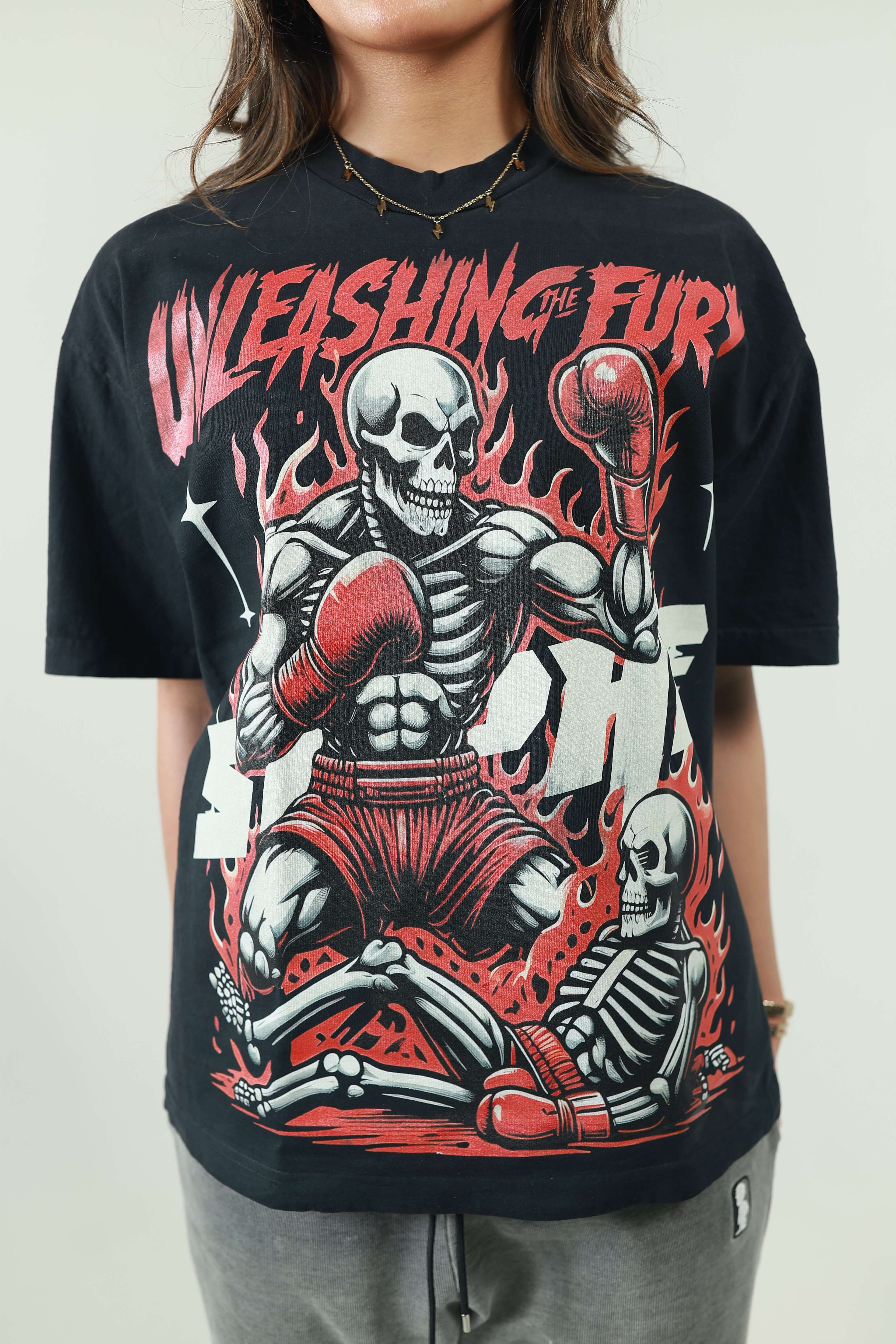 FURY Graphic Tee - Unleash Your Energy With Fearless Ambition